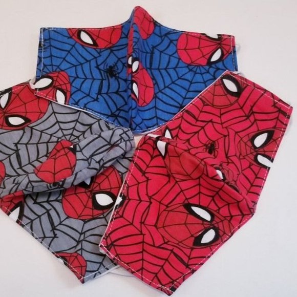 3x HANDMADE Super Hero Spiderman FACE COVER Mask - Picture 7 of 13